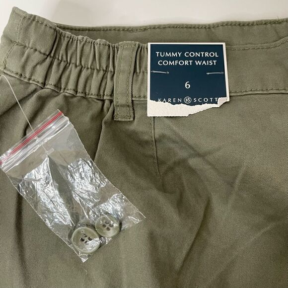 NEW!Karen Scott| Small | Comfort Capri| Tummy Control | Comfort Waist - Picture 11 of 14
